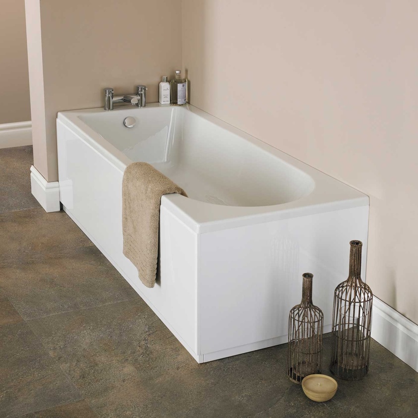 Luna Round 1700 x 750mm Single Ended Bath - Image 1